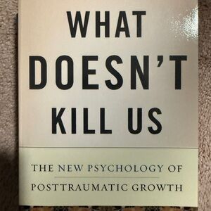 What Doesn't Kill Us Book - Cream Cover